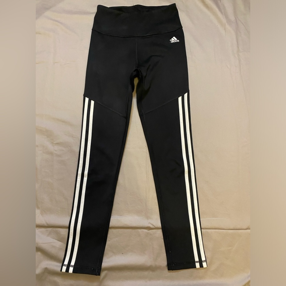 Adidas skinny black pants Size XS